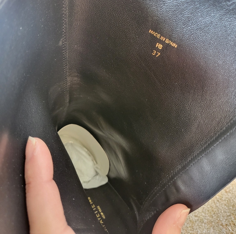 New lafayette 148 anna zipper boots 37 - Picture 12 of 14